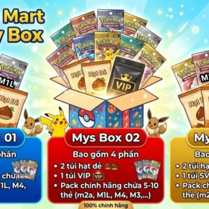 Túi mù Thẻ bài Pokemon TCG chính hãng Japan/ENG - Ảnh 2