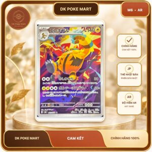 Thẻ bài Pokemon Electivire 081/076 M6 Storm Emeralda mới nhất 2026 - Art Rare - Hàng thật Nhật Bản