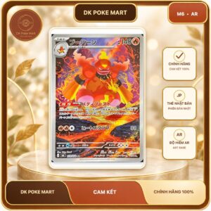 Thẻ bài Pokemon Magmortar 079/076 M6 Storm Emeralda mới nhất 2026 - Art Rare - Hàng thật Nhật Bản