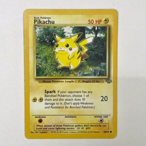 Thẻ Bài Pokemon Pikachu - Thẻ pokemon chính hãng từ năm 1999 thẻ cổ cond nét