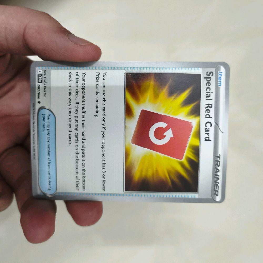 Special Red Card - 082/086 - 072/083 - ME04: Chaos Rising (CRI) - Ảnh 4